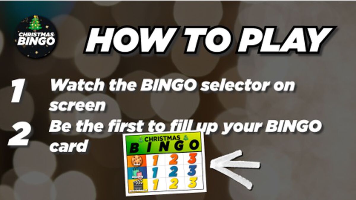 Christmas Bingo image number null